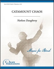 Catamount Chaos Concert Band sheet music cover Thumbnail